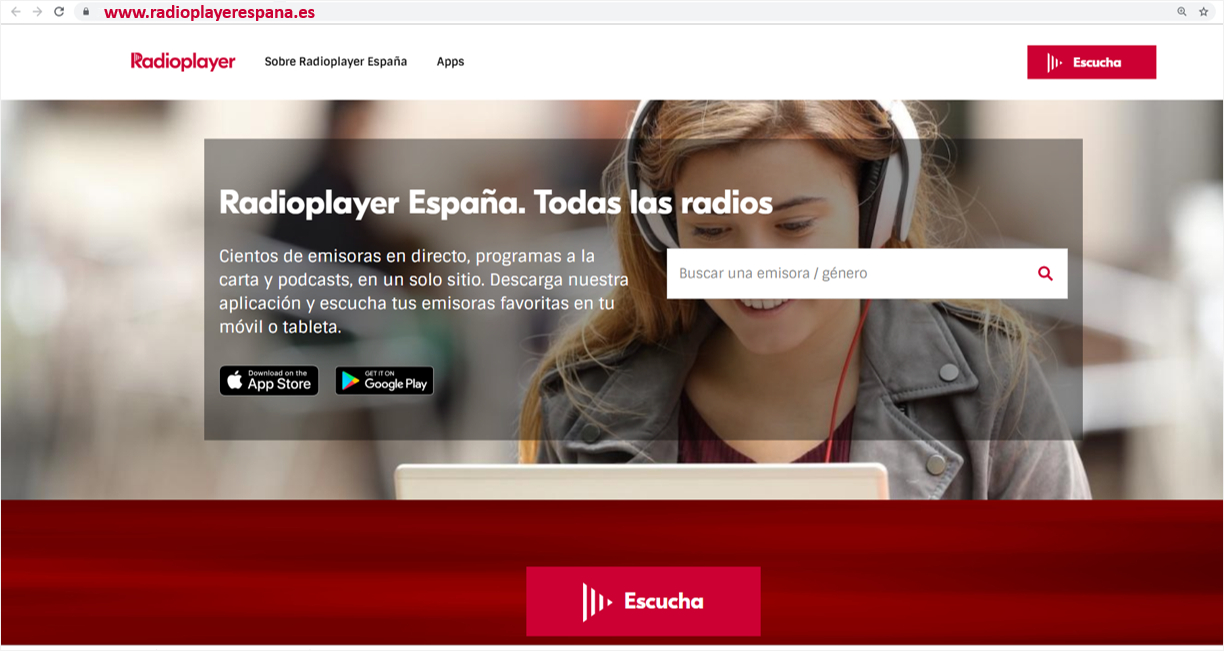 horno Mirilla fusible RadioPlayer España, una app gratuita con toda la oferta radiofónica  española - Radiole.com