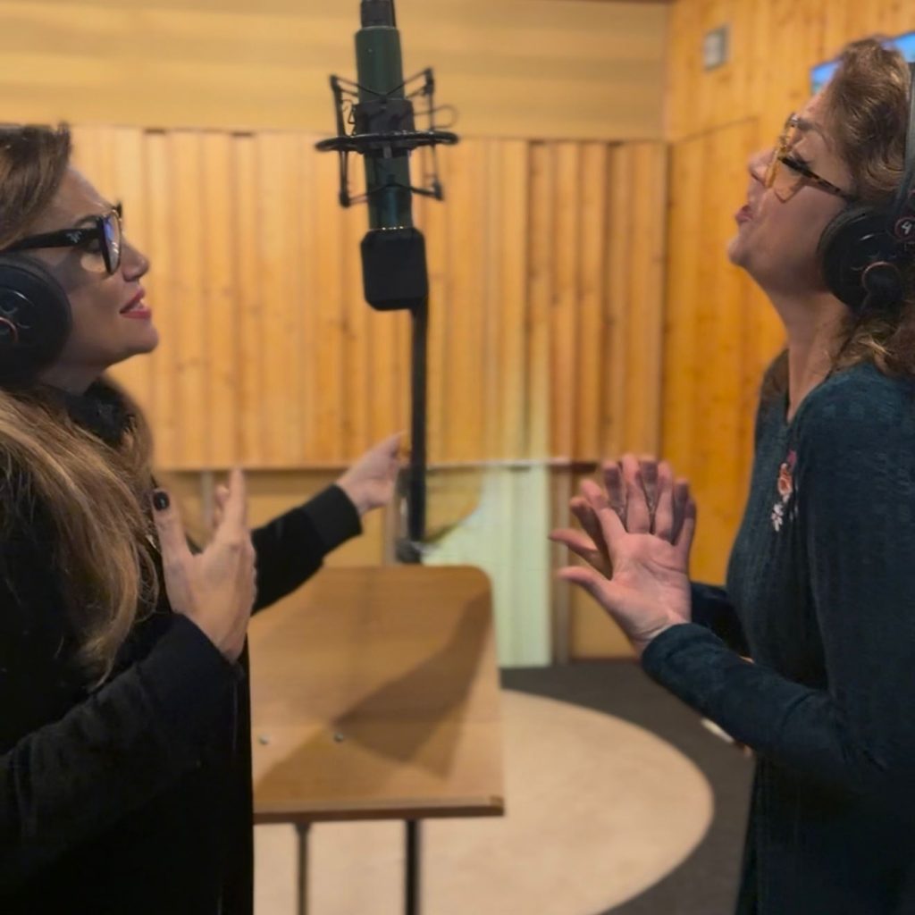 Sylvia Pantoja y Carmen París