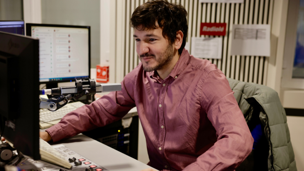 Alberto Lezaun / Día Mundial de la Radio. Foto: E. Buenavista