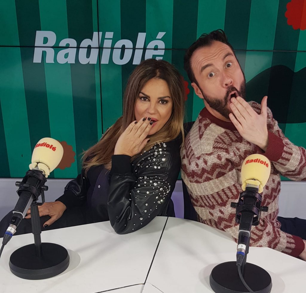 Sylvia Pantoja y Sergi Adell / foto cedida por Sergi Adell