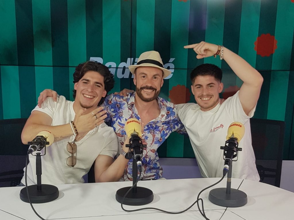 Kike & Manu y Sergi Adell en '¡Olé mi Gente!'